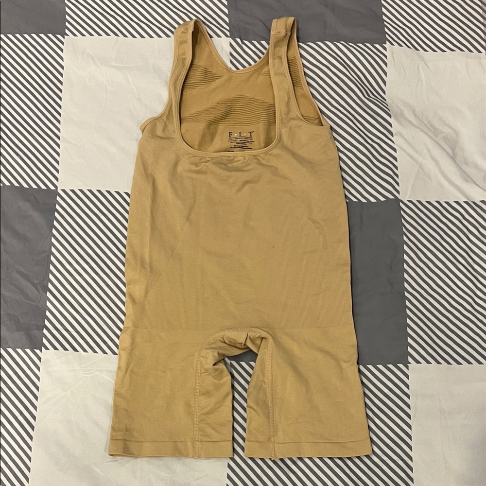 Tan Sleeveless Shapewear Bodysuit